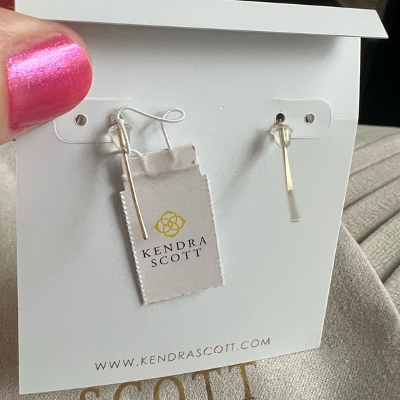 🎉HP🎉NWT Kendra Scott Lee Multicolored Drusy Earrings - Picture 7 of 7